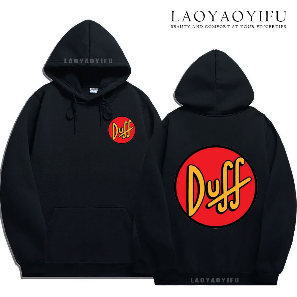 Street Fashion Logo Design - The Simpsons Duff Beer Circle Logo