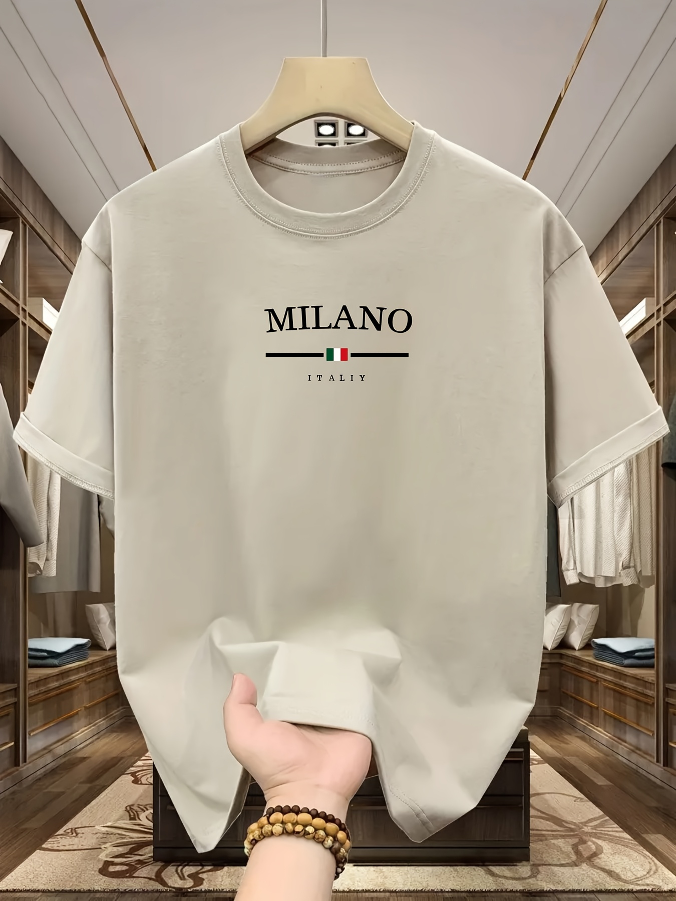Street Fashion Milan - Men's 100% pure cotton fashionable casual