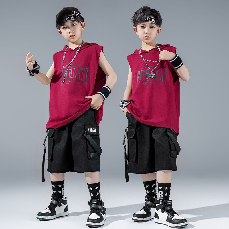 Street Fashion For Boy - Street Dance Performance Suit For Boys