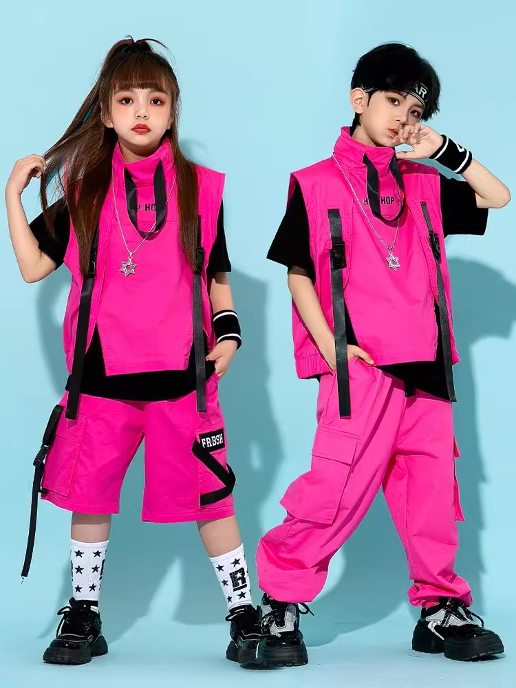 Street Fashion For Boy - Children Hip Hop Costume Boys Girls