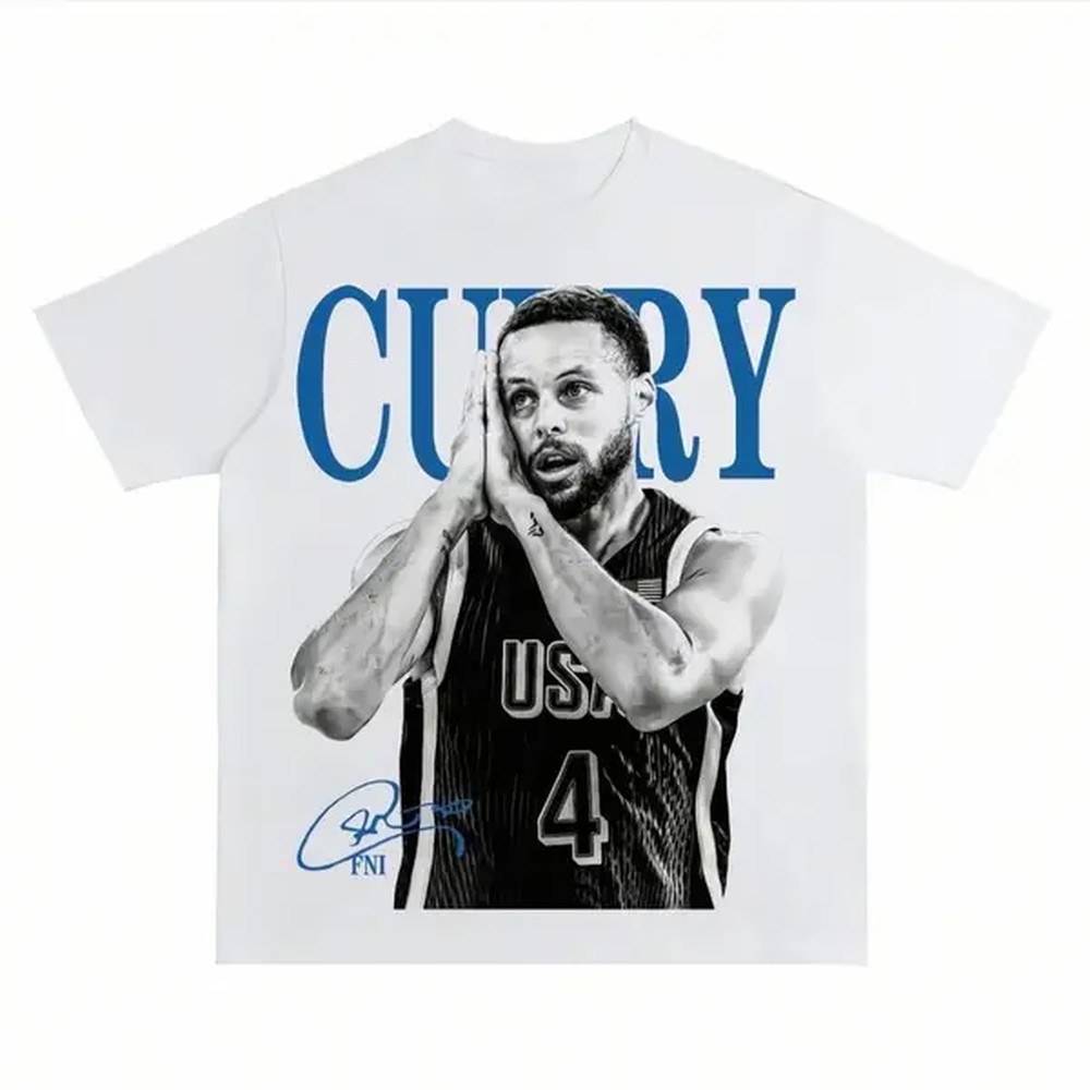 Italy Fashion Street - Oversized Basketball Star Curry Signature Moves