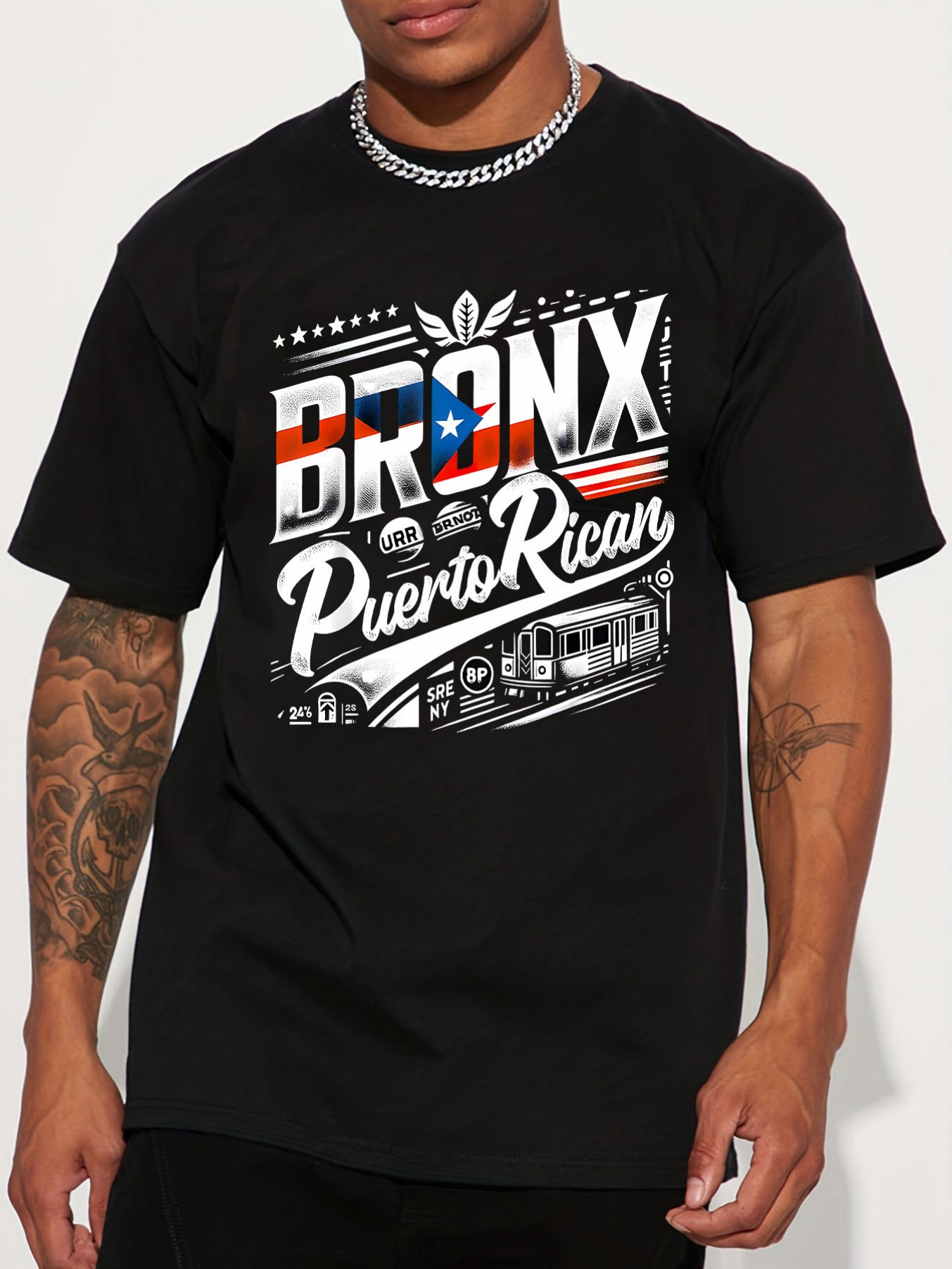 Street Fashion Logo Design - Bronx Puerto Rico logo printing American
