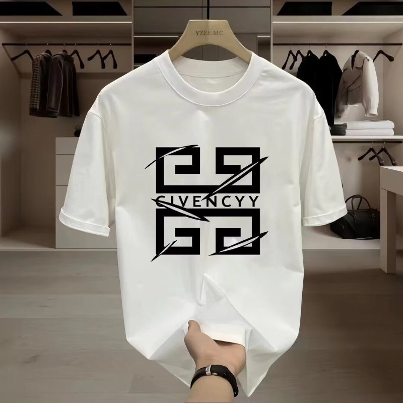 Street Fashion Logo Design - 2026 Men's GIVENCY brand logo printed