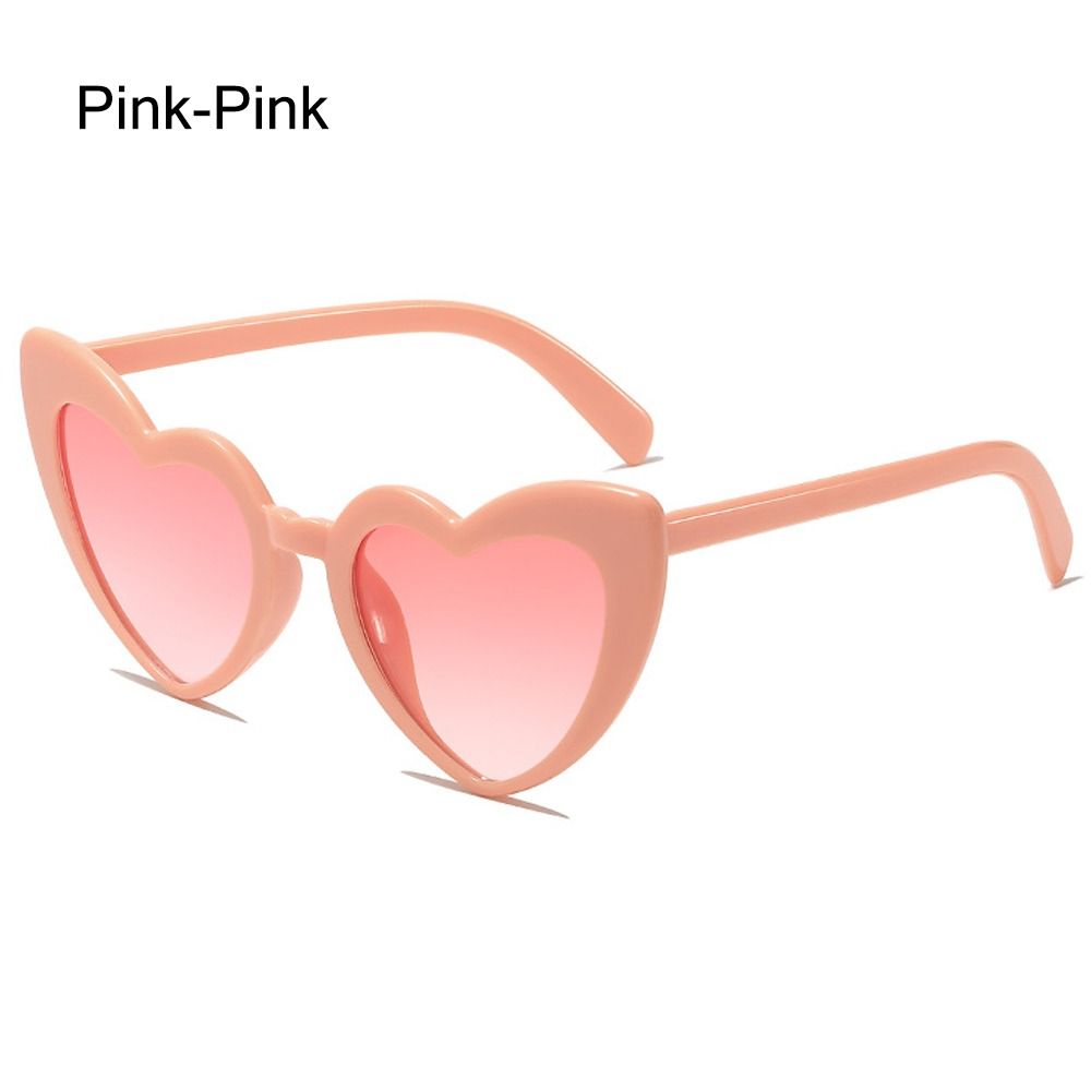 Street Fashion Vintage - UV Protection Heart-Shaped Sunglasses Trendy Irregular