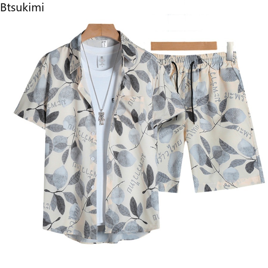 Street Fashion Outfit - 3D Printed Men's Short Sleeved Shirt