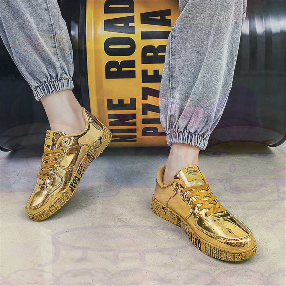 Street Fashion In Vietnam - Round Foot Size 45 Sneakers Wholesale