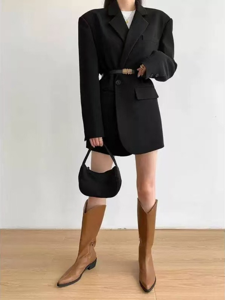 Italy Fashion Street - Spring Autumn Suit Temperament Fashionable New
