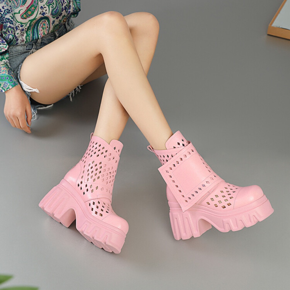 New Arrival Women's Pink Platf - огляд і ціна Street Fashion Outfit