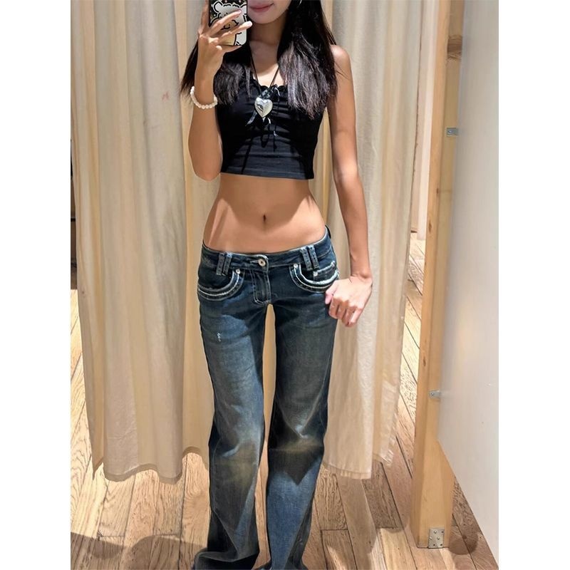 Bootcut Jeans Women Y2K Fashio - огляд і ціна Street Fashion Week