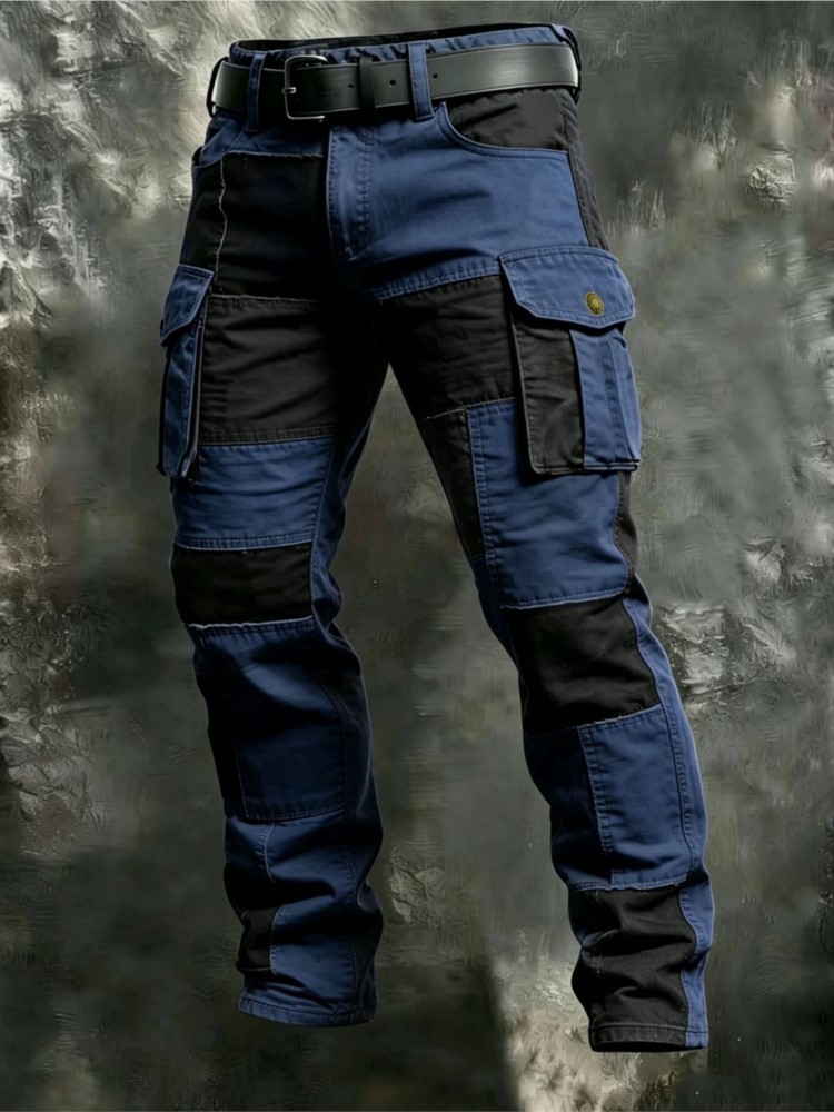 Cotton Men Cargo Pants Khaki C - огляд і ціна Cargo Pant Wide