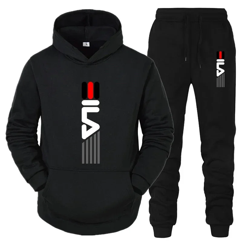 Men's Tracksuit Hooded Sweatsh - огляд і ціна Street Fashion Outfit
