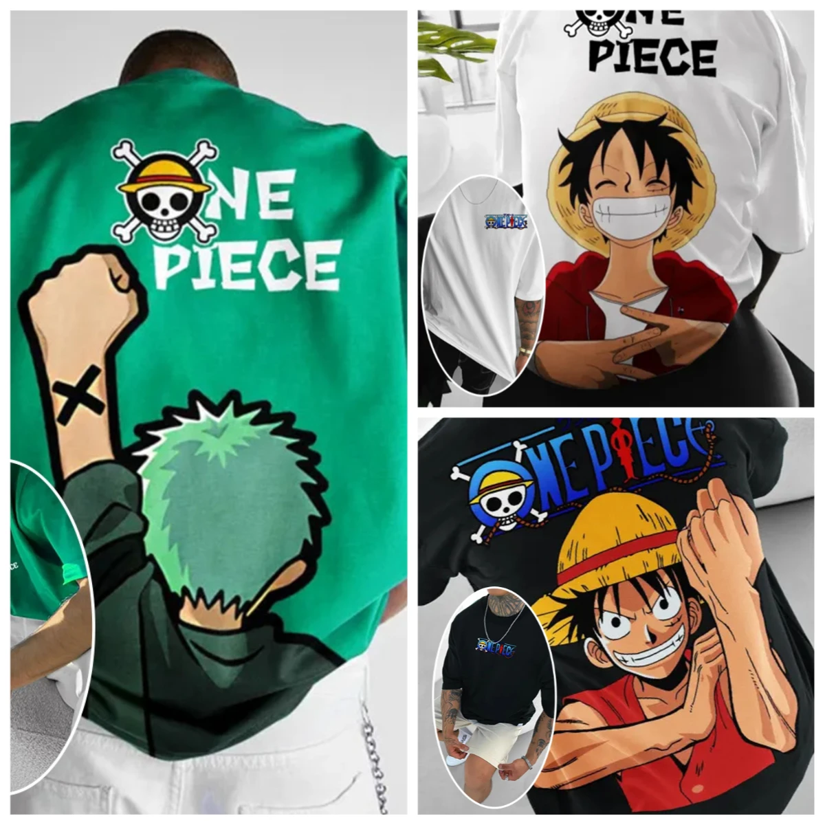 ONE PIECE Luffy Zoro 2025 Summ - огляд і ціна Street Fashion Trend 2025
