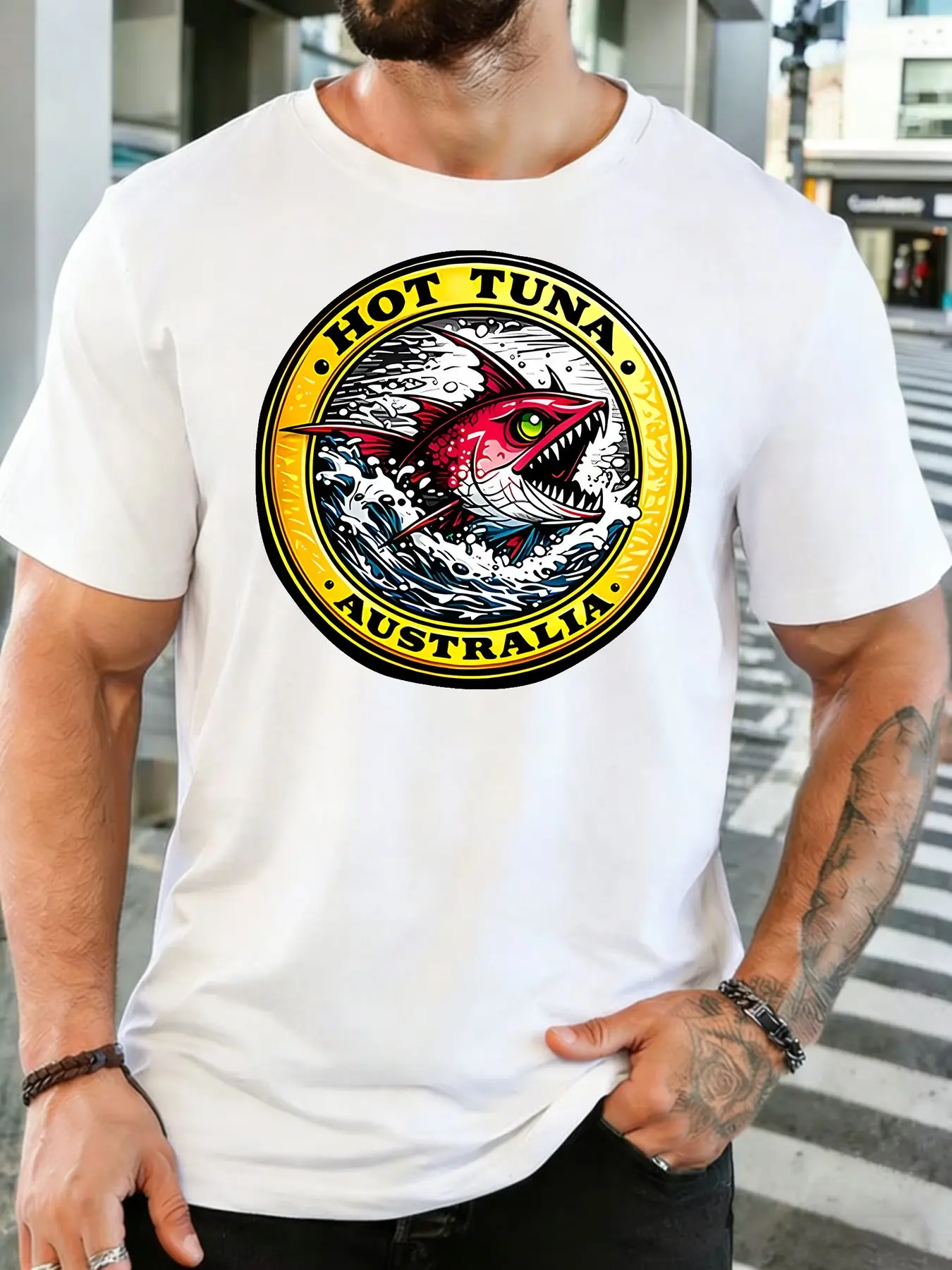 Men Retro Hot Tuna Australia F - огляд і ціна Street Fashion Australia