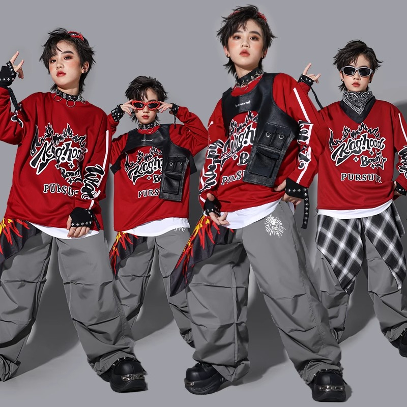 Boys K-pop Sweatshirt Fashion  - огляд і ціна Street Fashion For Boy