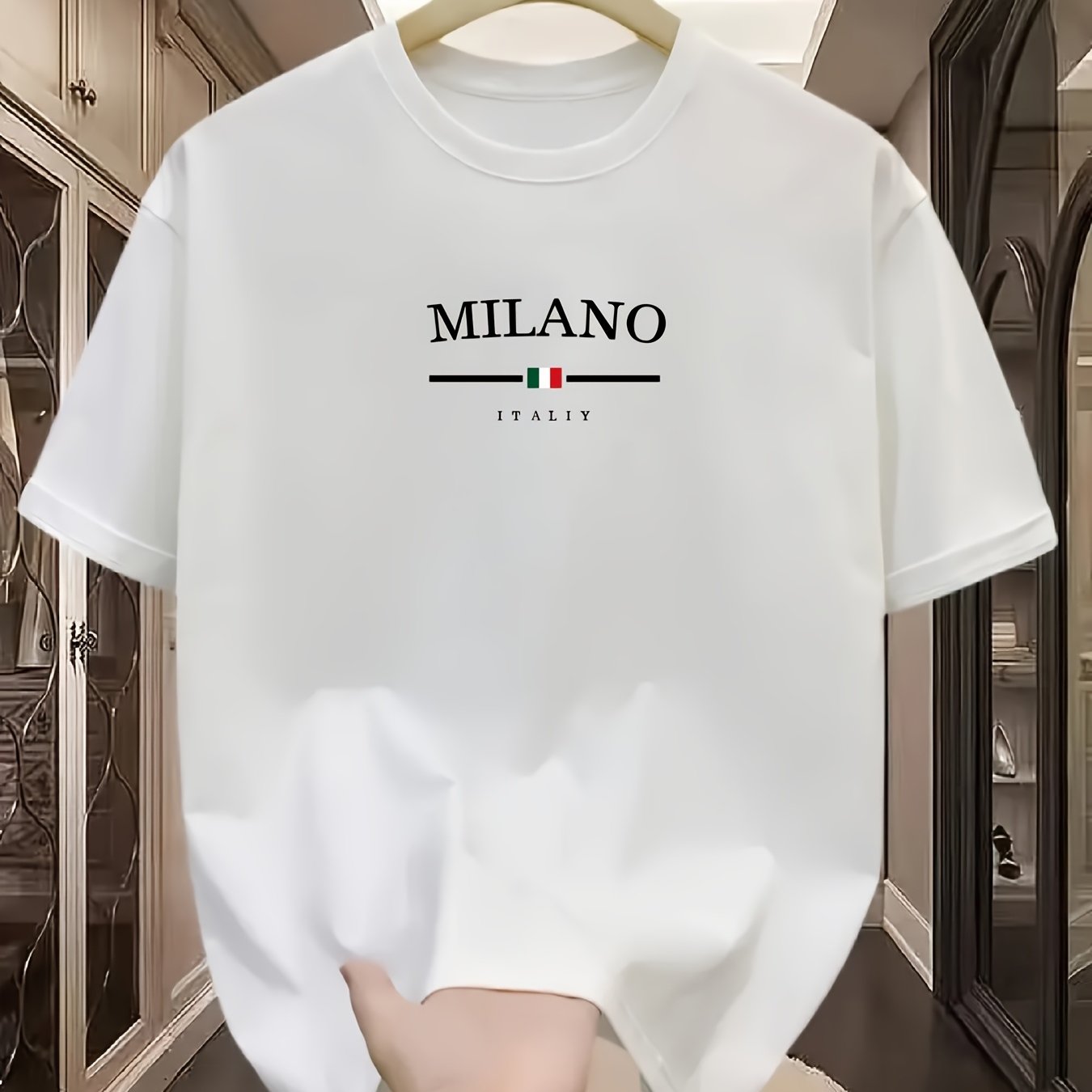 S-5XL Men's 100% Pure Cotton F - огляд і ціна Street Fashion Milan