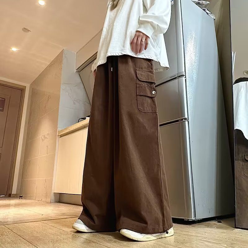 New Spring Summer Men's Retro  - огляд і ціна Cargo Pant Wide