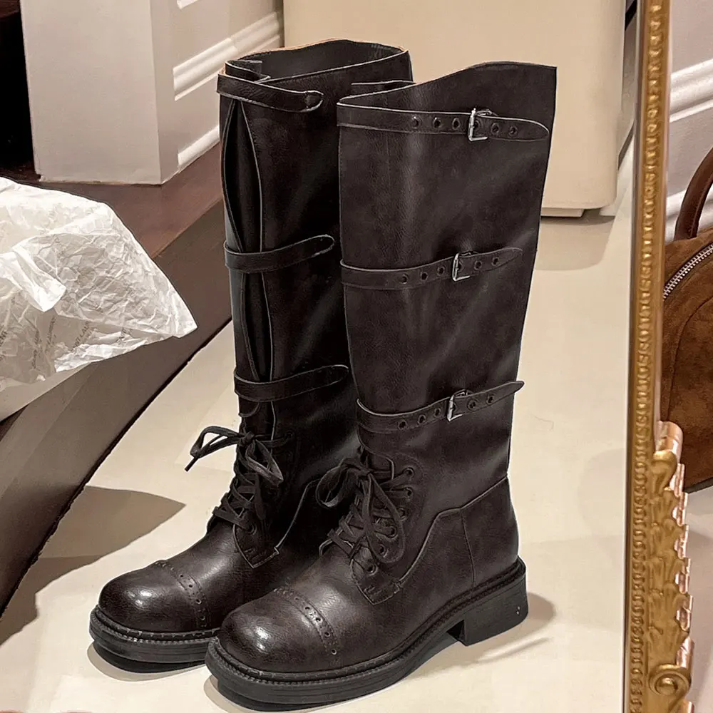 Women's Knee High Boots Vintag - огляд і ціна Street Fashion Vintage