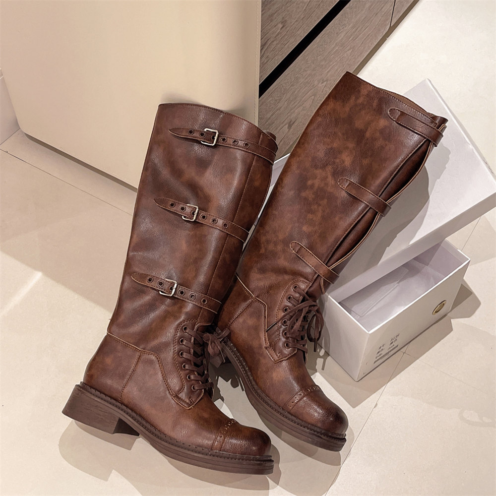 Women's Knee High Boots Vintag - огляд і ціна Street Fashion Vintage