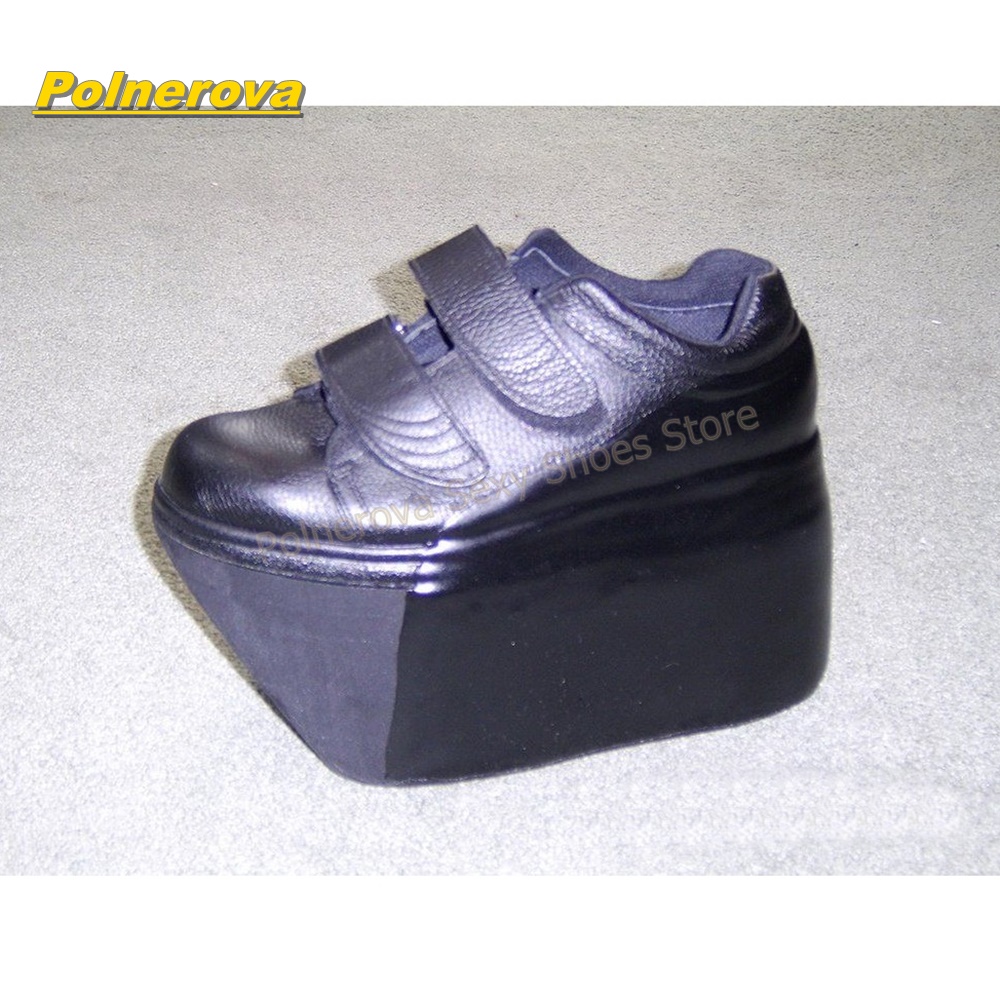 Hook and Loop Matte Wedge Plat - огляд і ціна Street Fashion Vintage