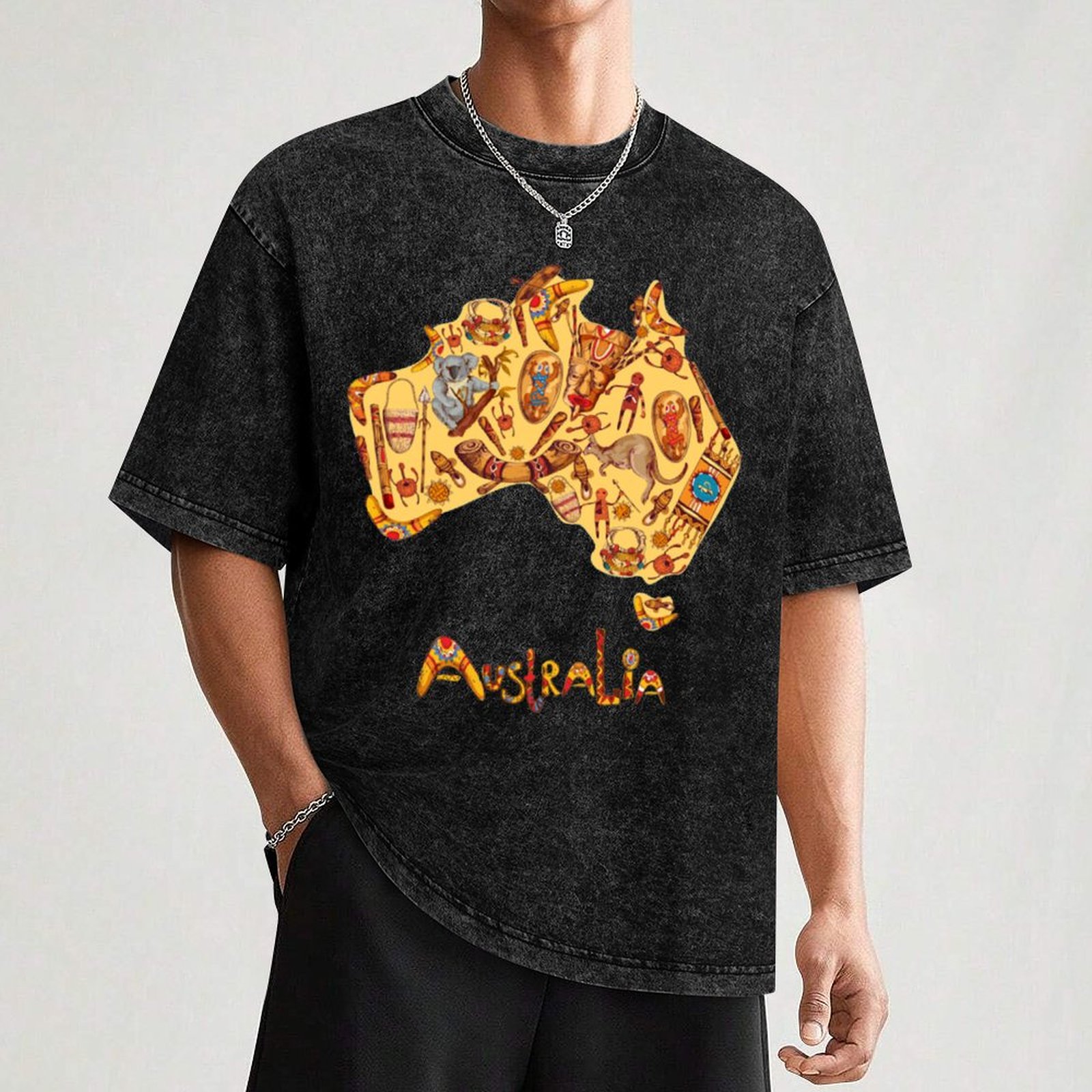 Aboriginal Flag Aboriginal Map - огляд і ціна Street Fashion Australia