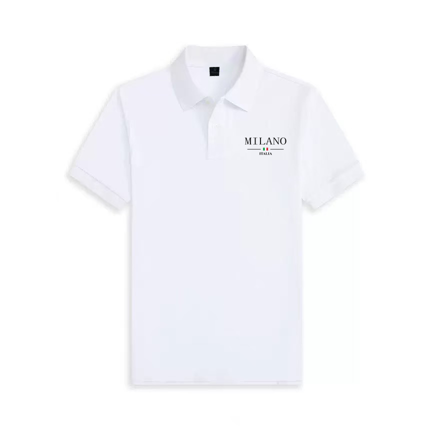 Milan print Men's summer polo  - огляд і ціна Street Fashion Milan