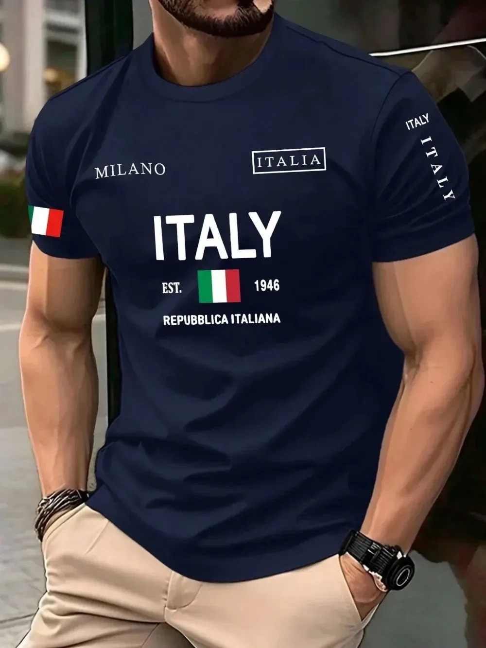 3D Print European  American Fa - огляд і ціна Street Fashion Milan