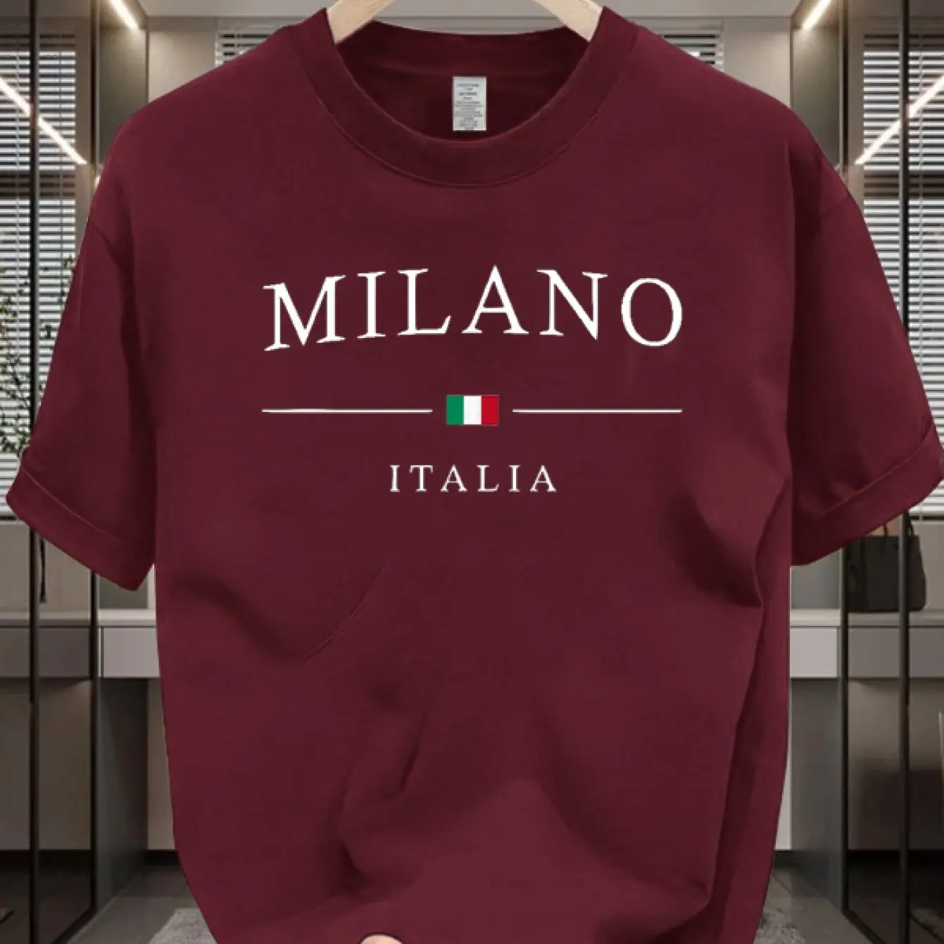 Milan Italia Men's T-shirt Ita - огляд і ціна Street Fashion Milan