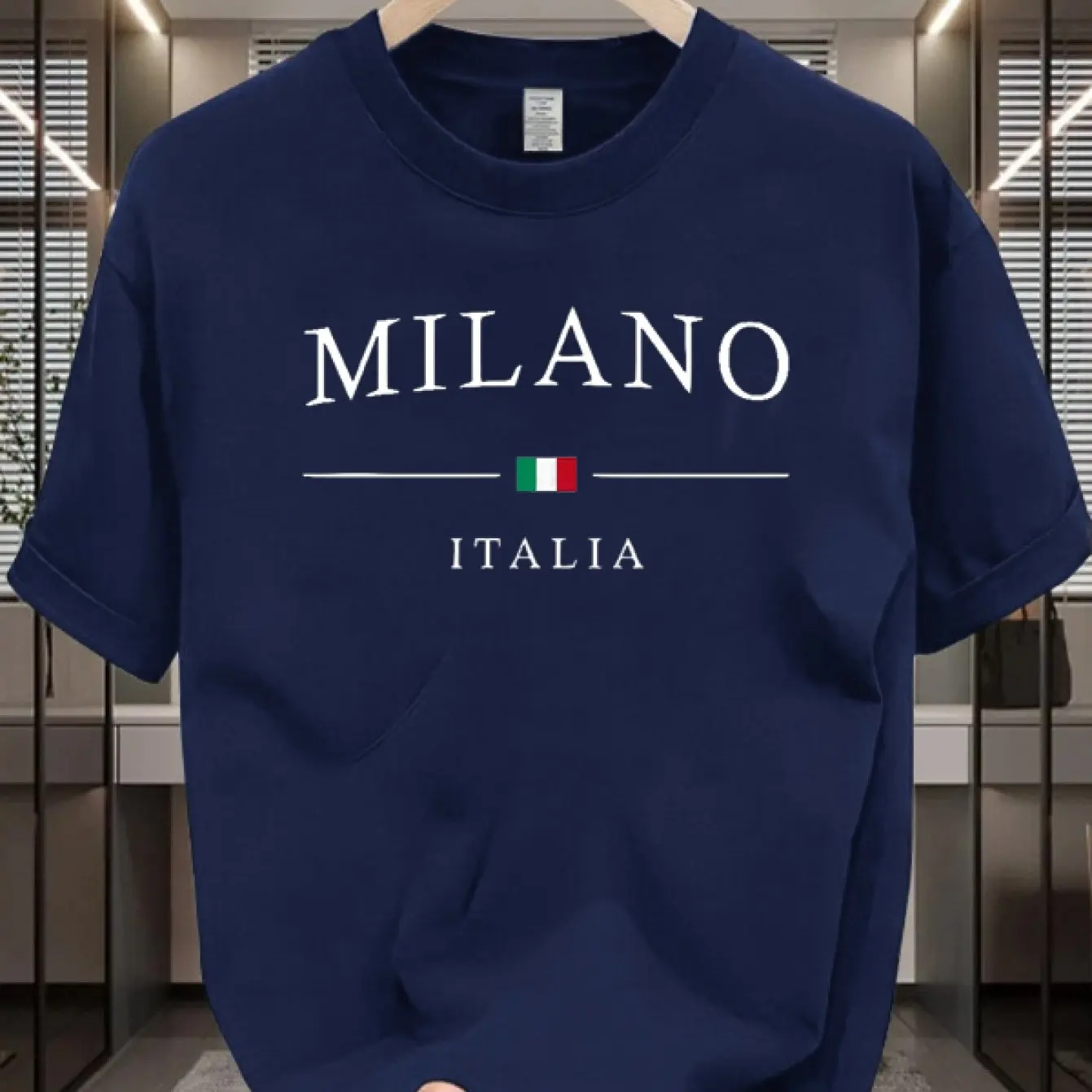 Milan Italia Men's T-shirt Ita - огляд і ціна Street Fashion Milan