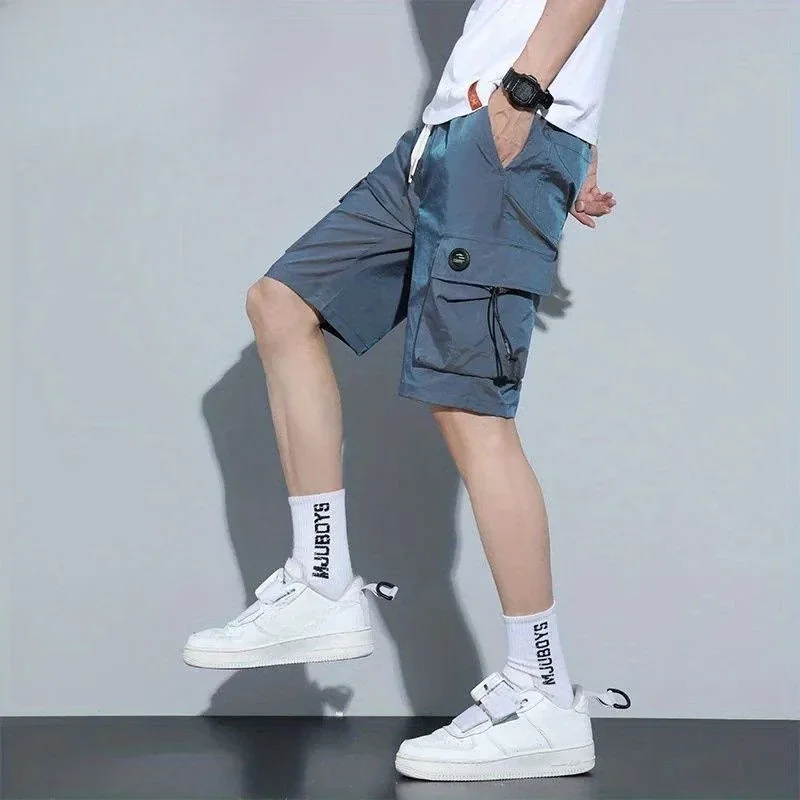 Men's Cargo Shorts Baggy Elast - огляд і ціна Cargo Pant Wide