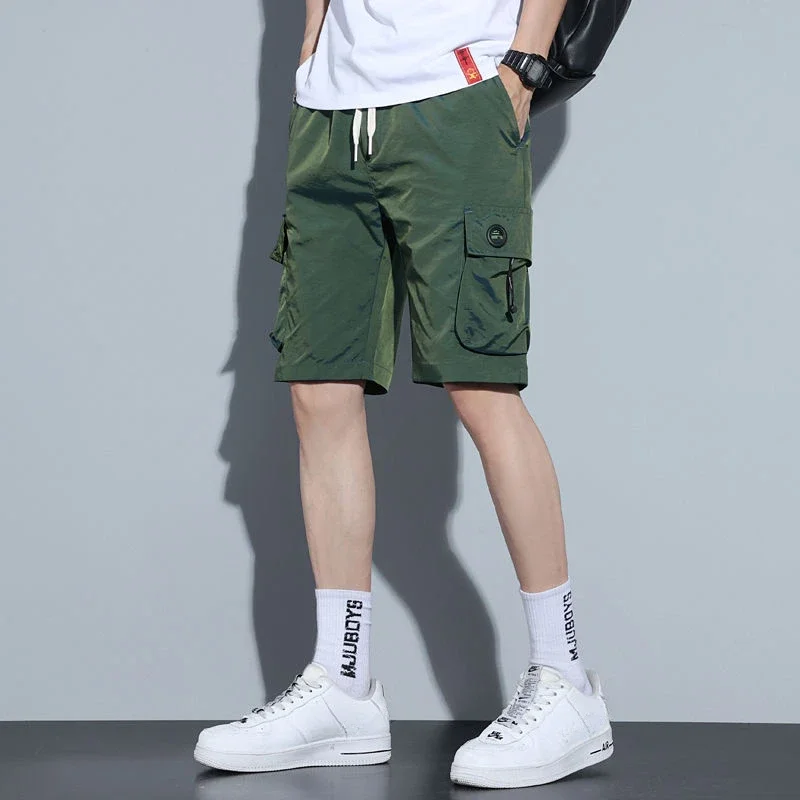 Men's Cargo Shorts Baggy Elast - огляд і ціна Cargo Pant Wide