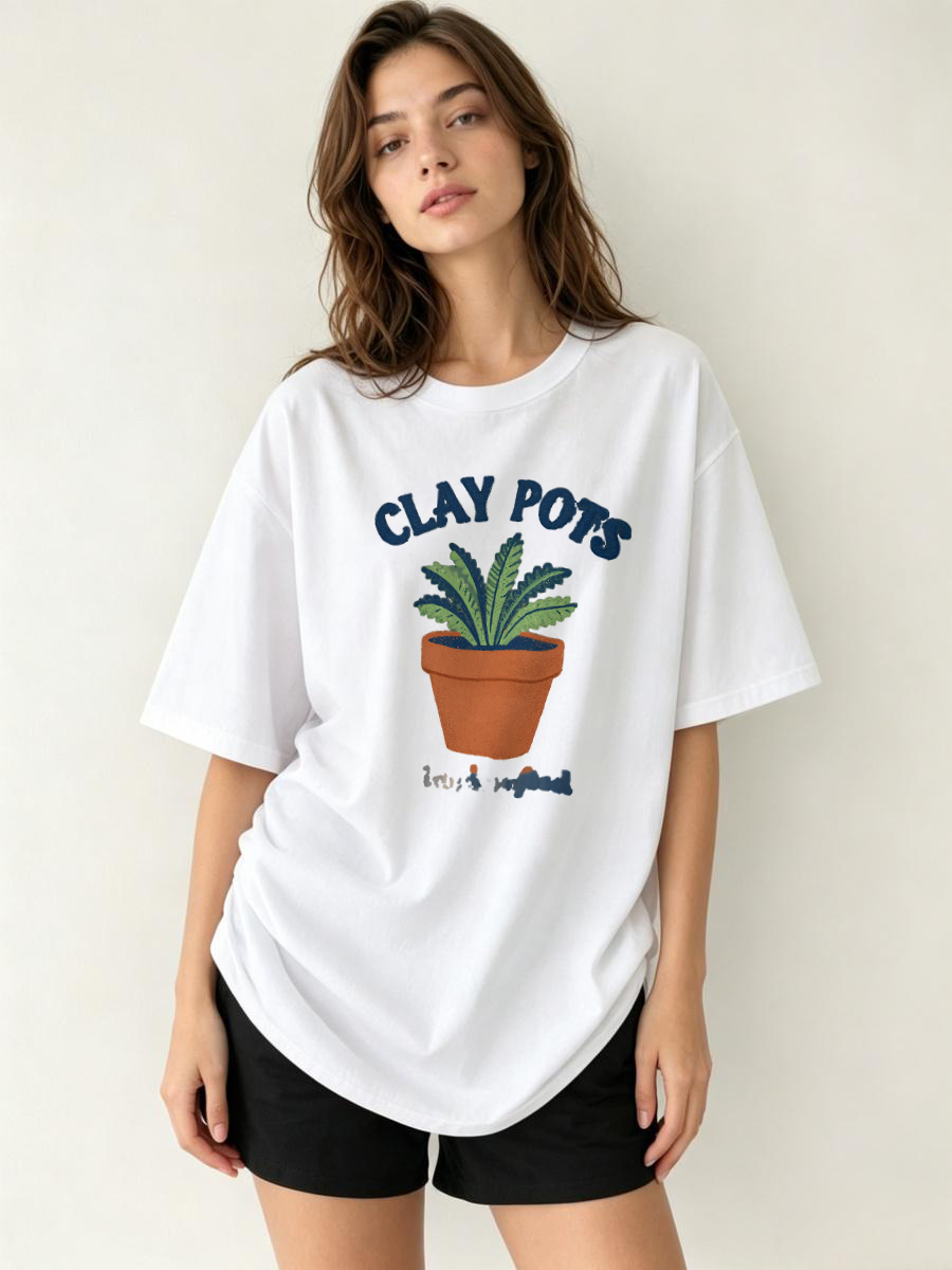 T Shirts Winter European Graph - огляд і ціна Street Fashion Logo Design