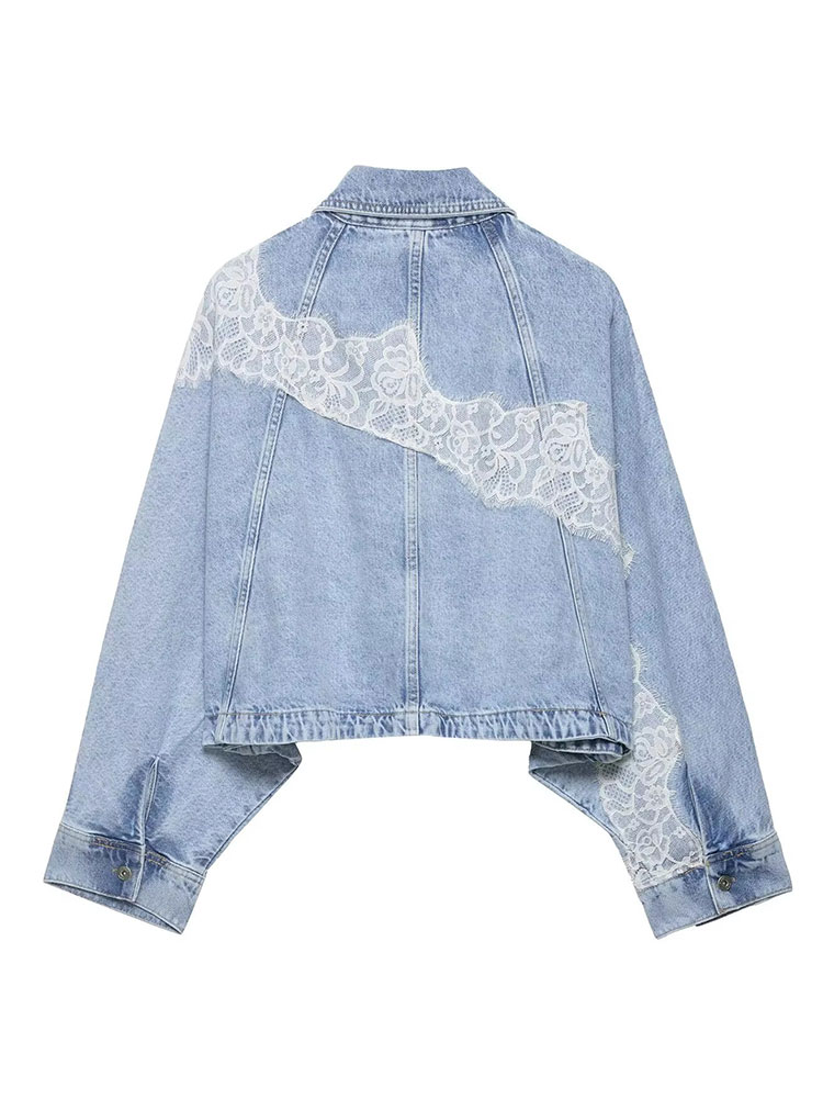 HH Elegant Women Blue Denim Ja - огляд і ціна Street Fashion Vintage