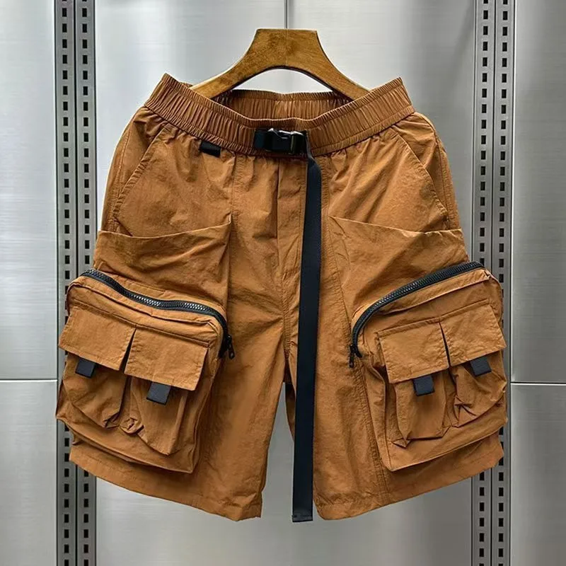 Solid Mens Cargo Shorts Loose  - огляд і ціна Cargo Pant Wide