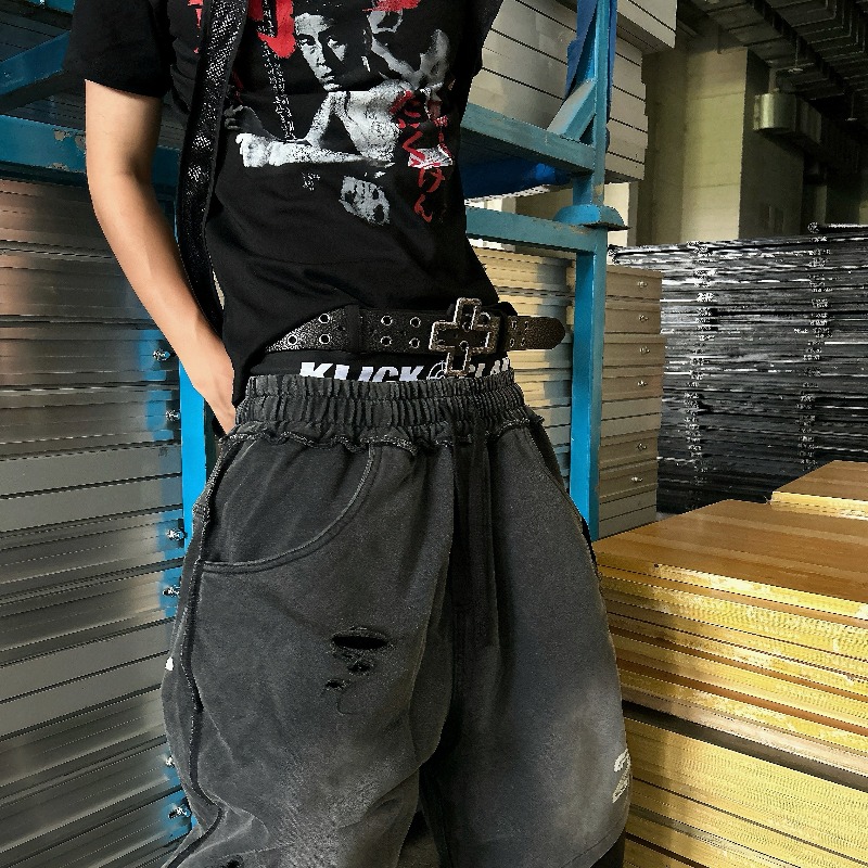 New Men's Cross Double Button  - огляд і ціна Street Fashion Shibuya