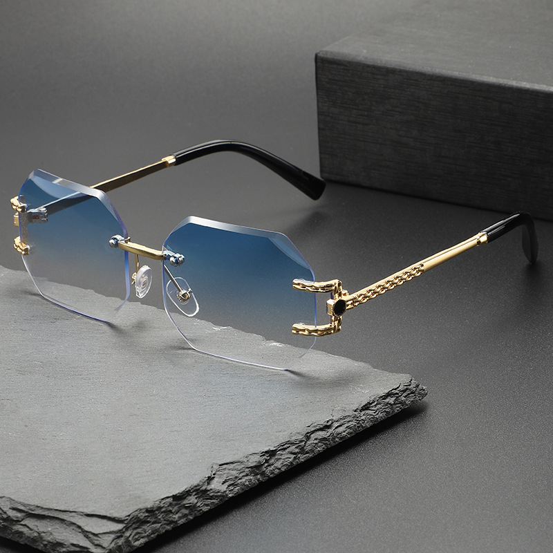 New small rectangular frameles - огляд і ціна Street Fashion Vintage