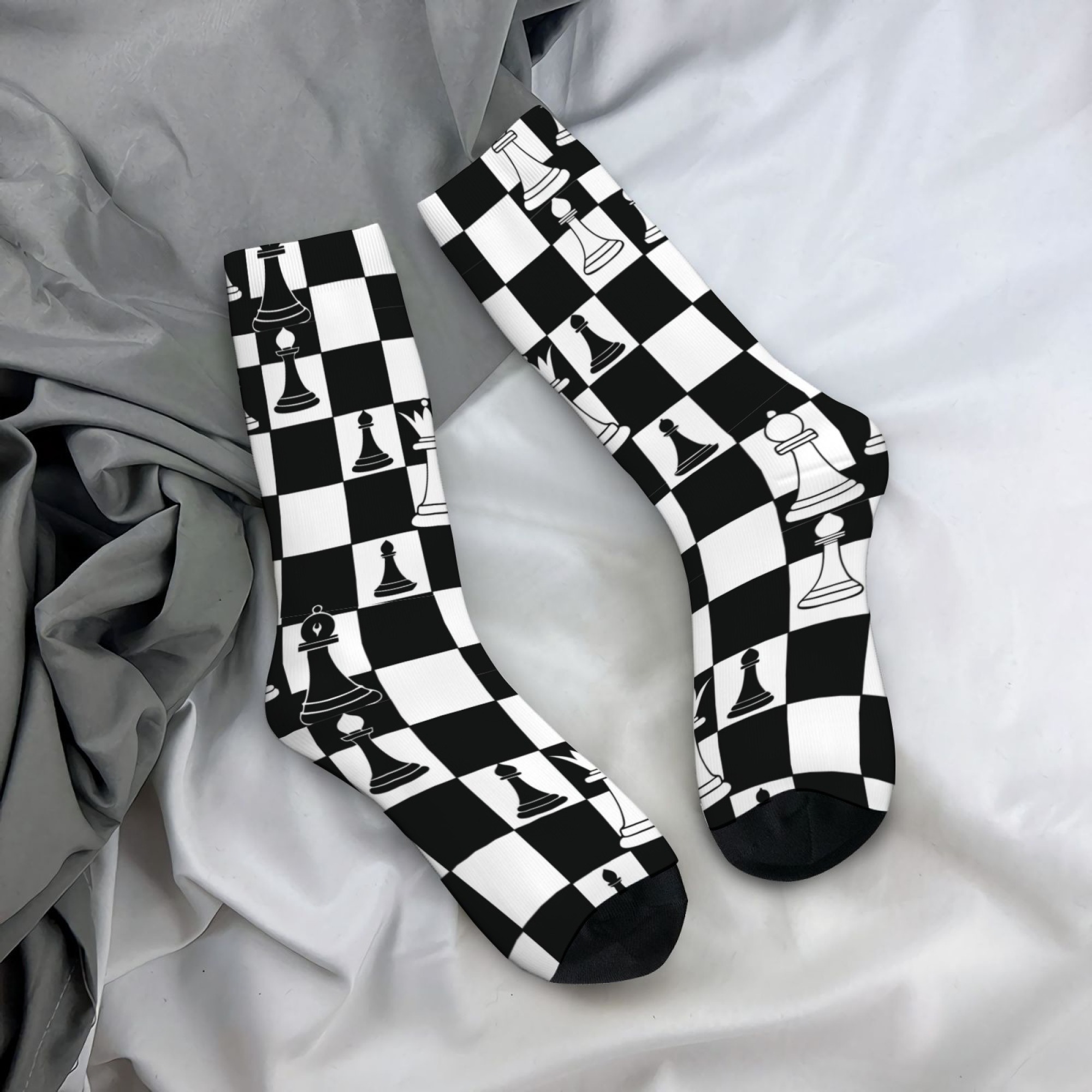 Black and White Chess Print Me - огляд і ціна Street Fashion Game