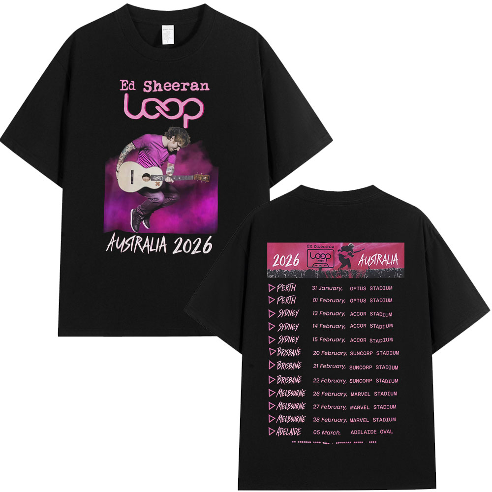 Ed Sheeran Loop Tour Australia - огляд і ціна Street Fashion Australia
