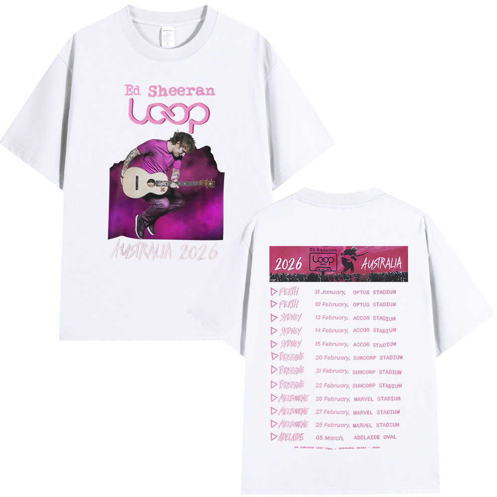 Ed Sheeran Loop Tour Australia - огляд і ціна Street Fashion Australia