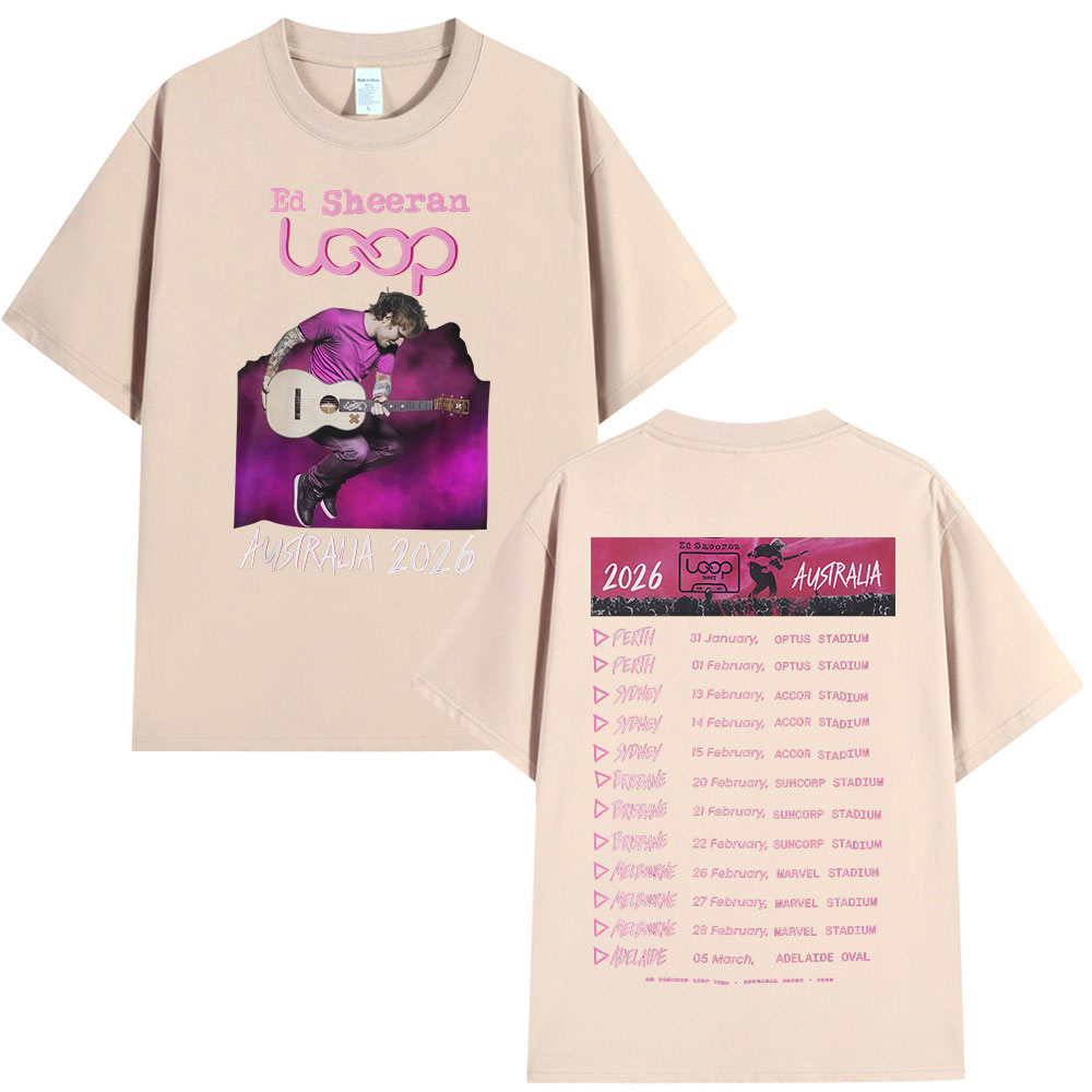 Ed Sheeran Loop Tour Australia - огляд і ціна Street Fashion Australia