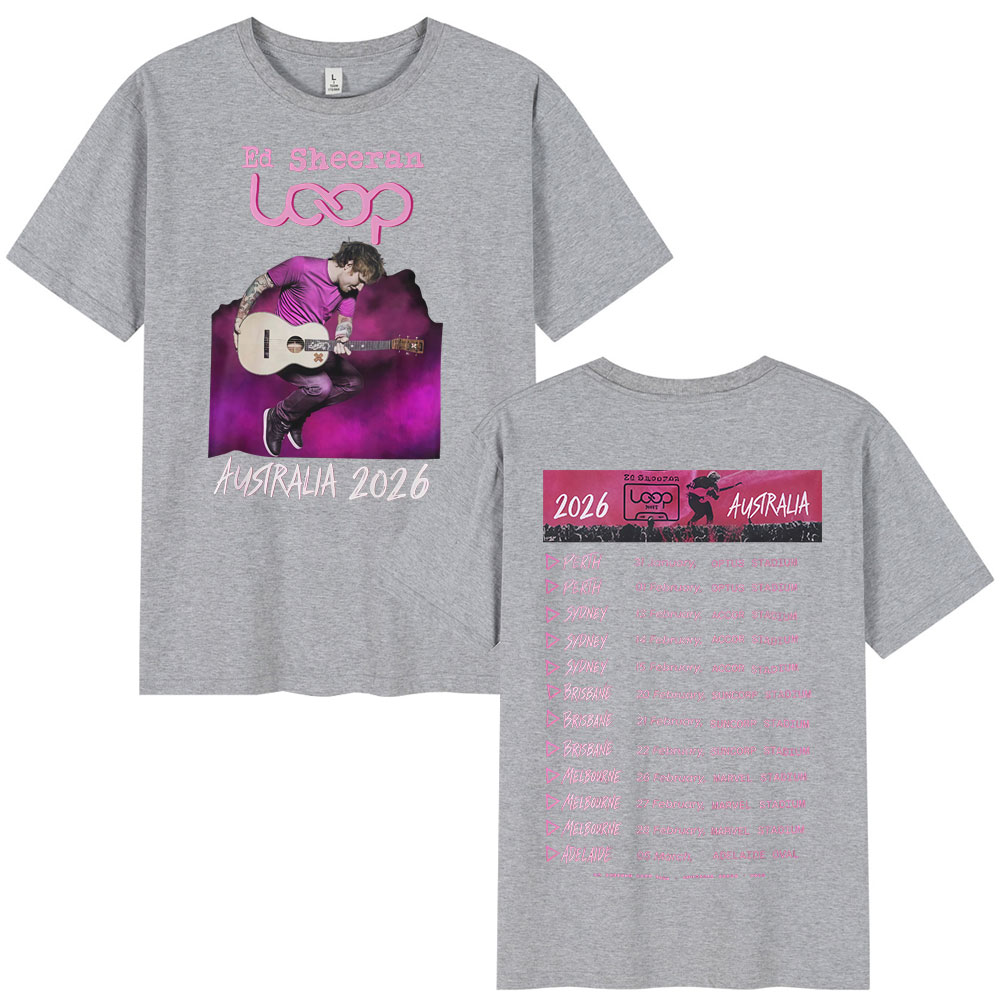 Ed Sheeran Loop Tour Australia - огляд і ціна Street Fashion Australia