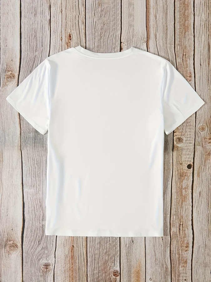 Cartoon Donut Print T-shirt, S - огляд і ціна Italy Fashion Street