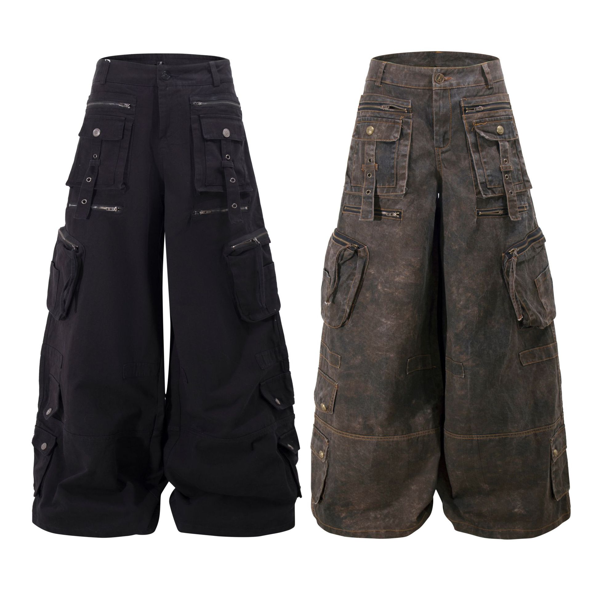 Grunge Techwear Wide Leg Cargo - огляд і ціна Cargo Pant Wide