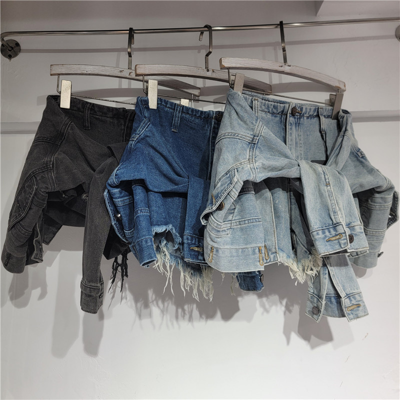 Denim Shorts Women Jeans Vinta - огляд і ціна Street Fashion Vintage