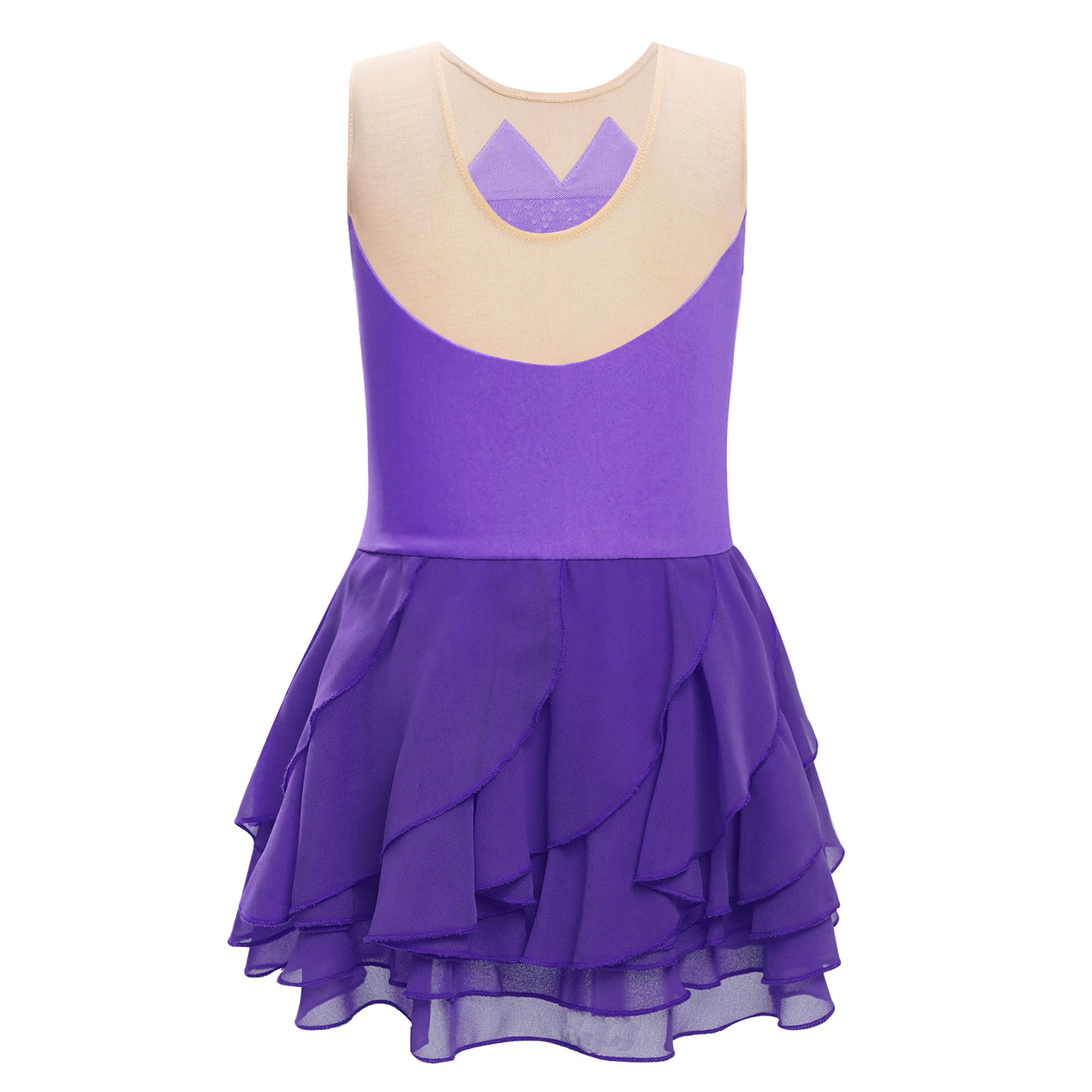 Girls Mesh Figure Skating Dres - огляд і ціна Street Fashion Kids