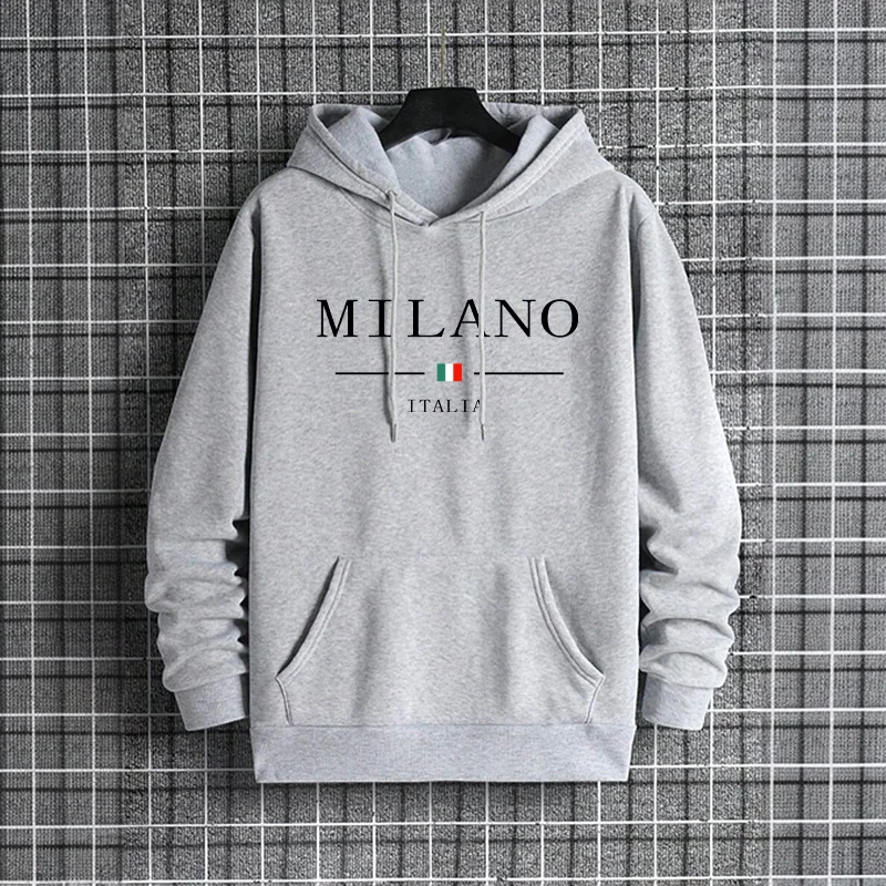 Italy Milan Fashion Men's Hood - огляд і ціна Street Fashion Milan