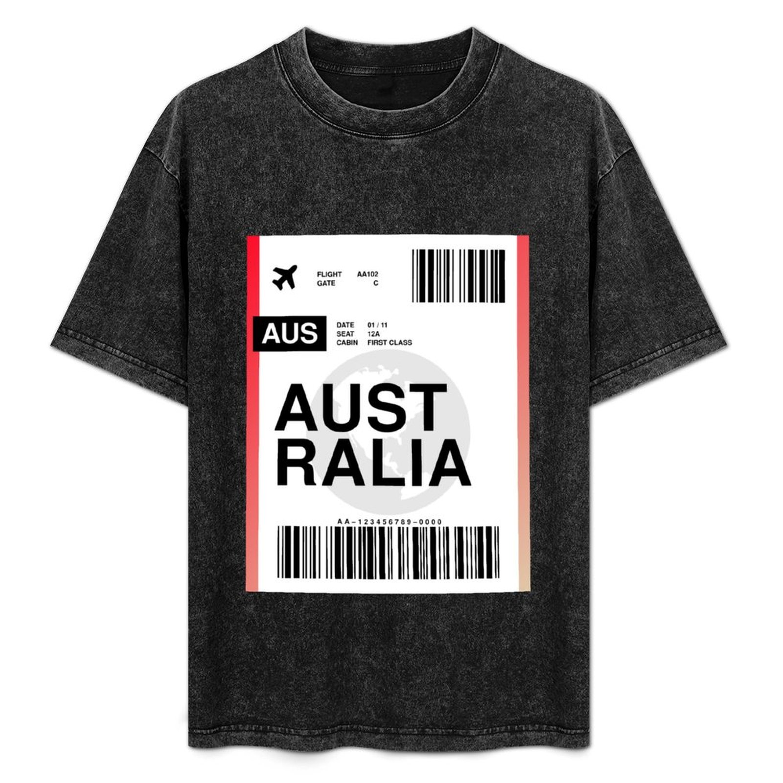 Australia Boarding Pass T-Shir - огляд і ціна Street Fashion Australia