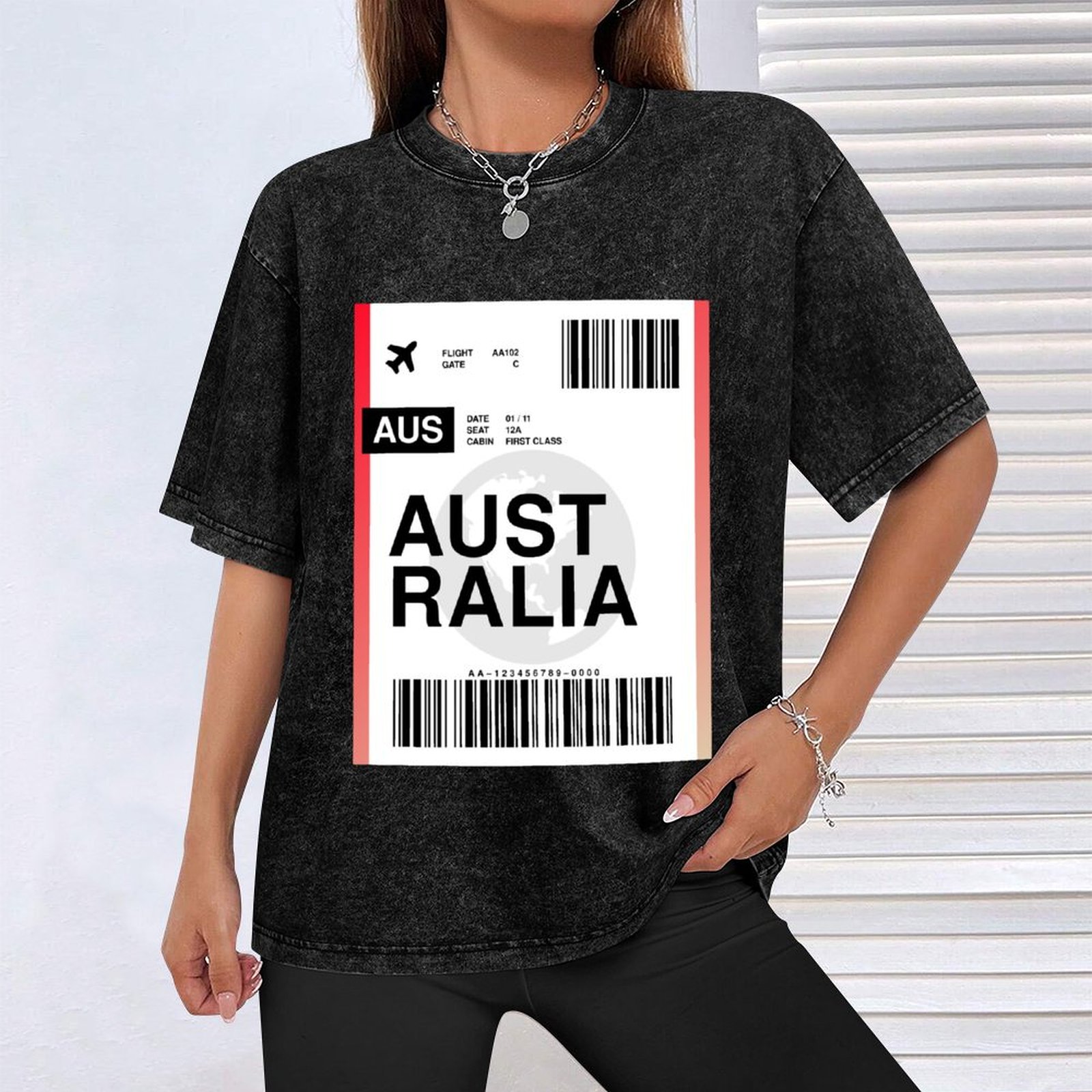 Australia Boarding Pass T-Shir - огляд і ціна Street Fashion Australia
