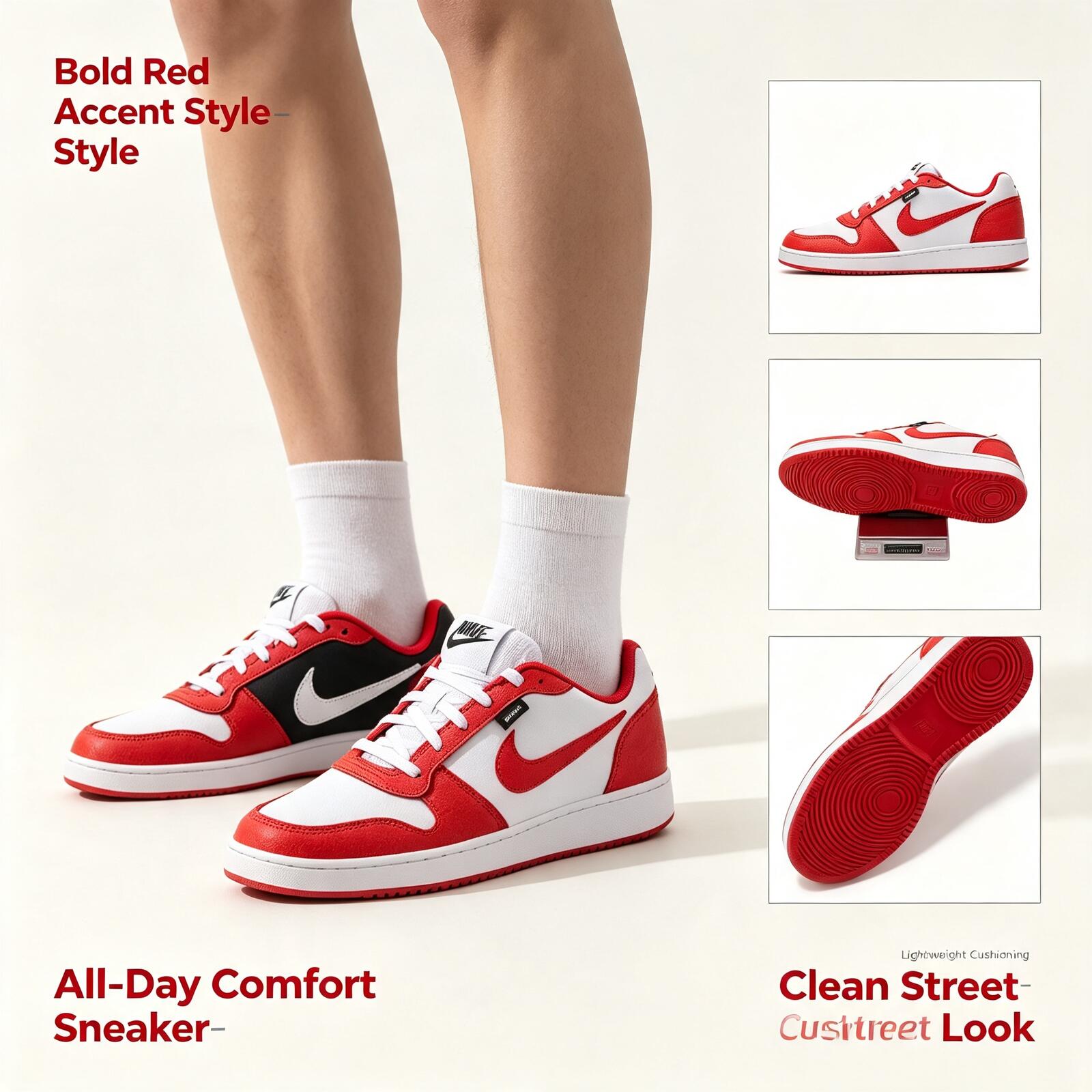 Hot Nike Men's Ebernon Low Pre - огляд і ціна Street Fashion Nike