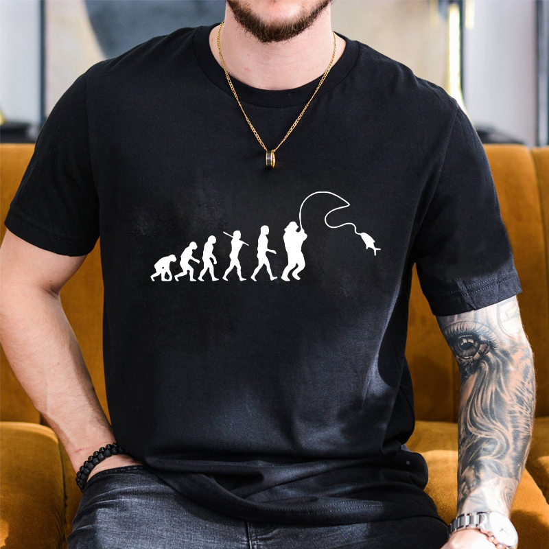 Fishing Evolution Printed T-Sh - огляд і ціна Street Fashion Evolution